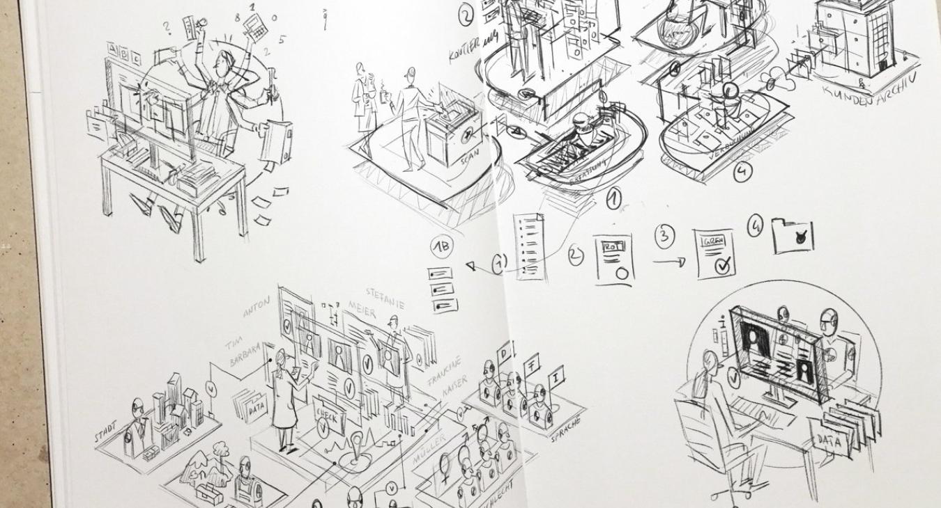 Stabilit AG: Illustrationen für neue Geschäftsbereiche