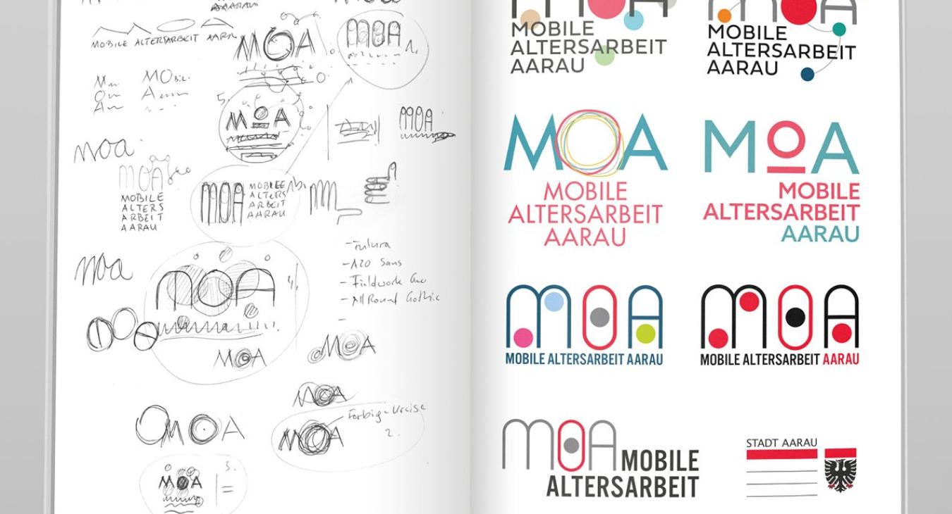 Stadt Aarau: Logo MOA
