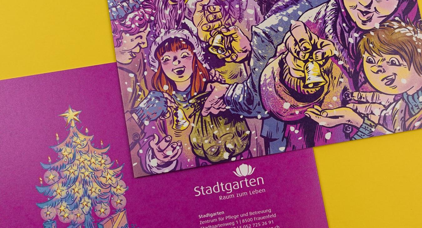 Stadtgarten Frauenfeld - Weihnachtskarte