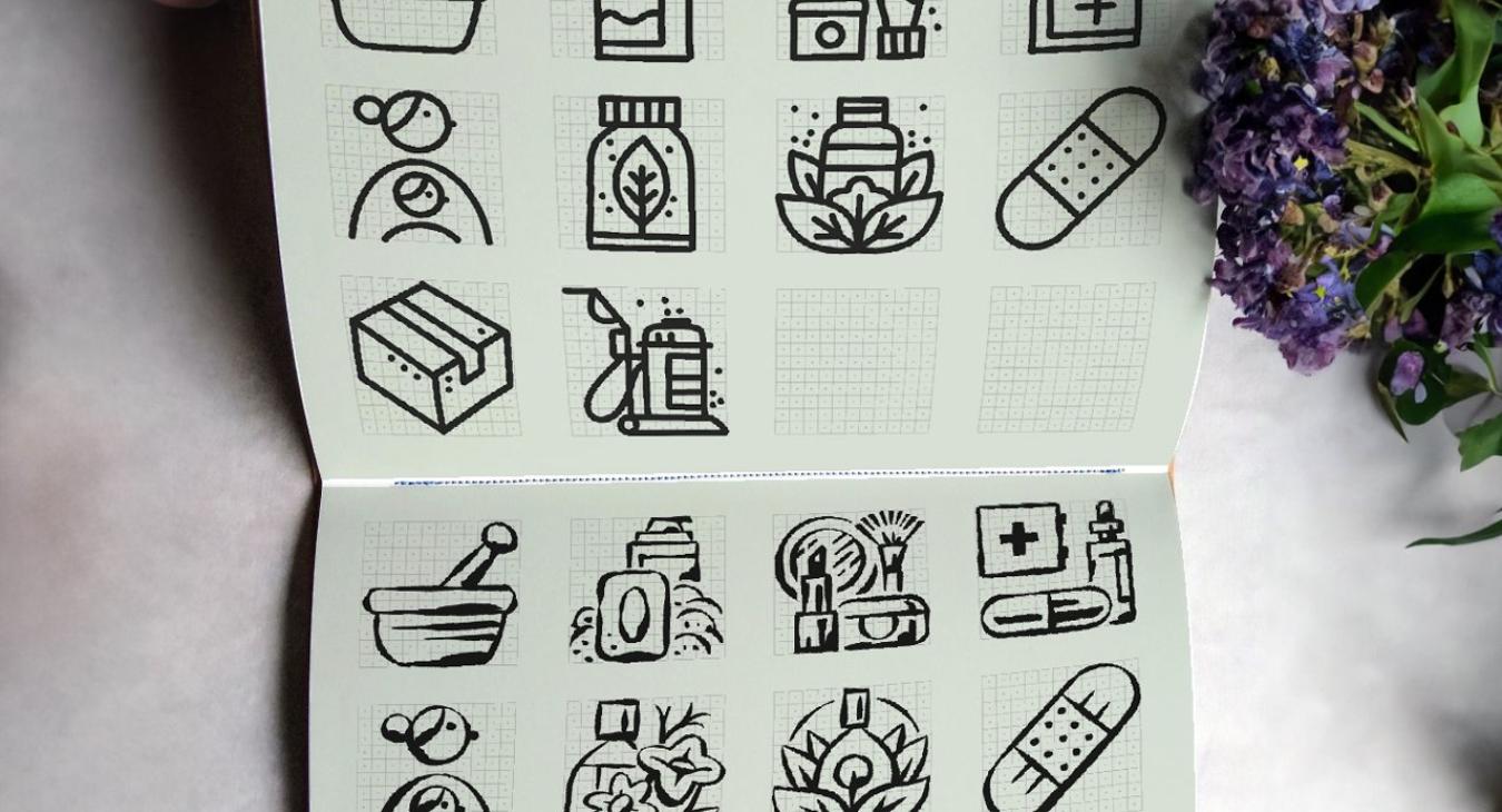 Drogaria Stadler - Piktogramme / Corporate Design