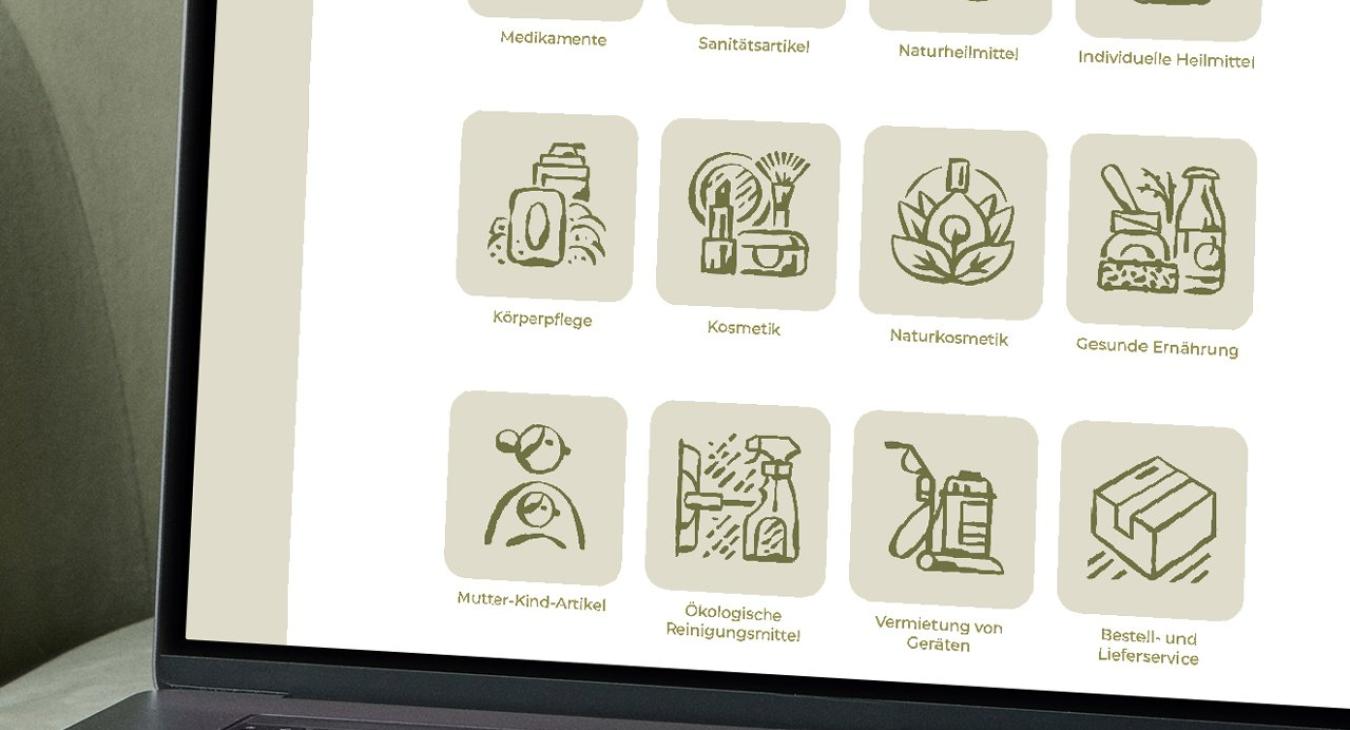 Drogaria Stadler - Piktogramme / Corporate Design