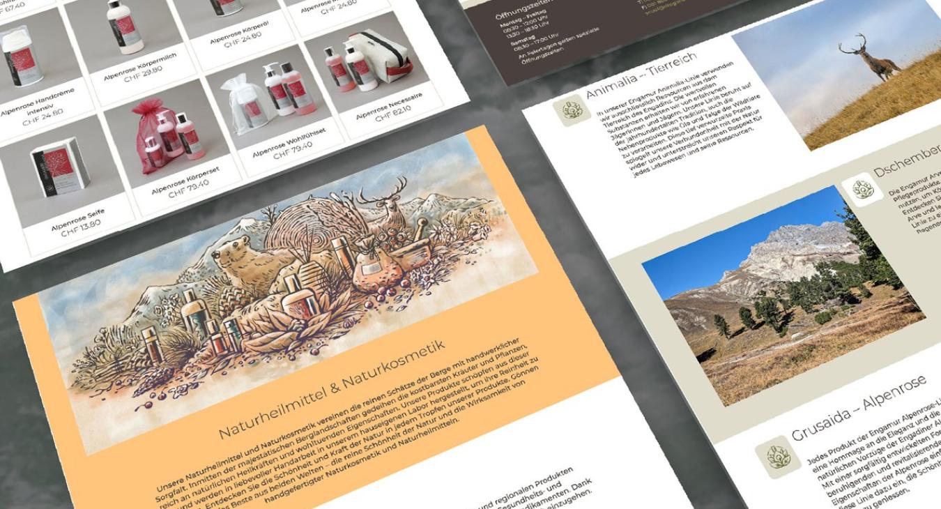 Drogaria Stadler - Konzept und Gestaltung Website / Online