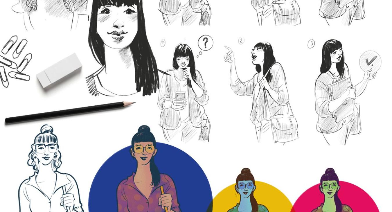 Kanton Aargau: Work Life Aargau Illustrationen