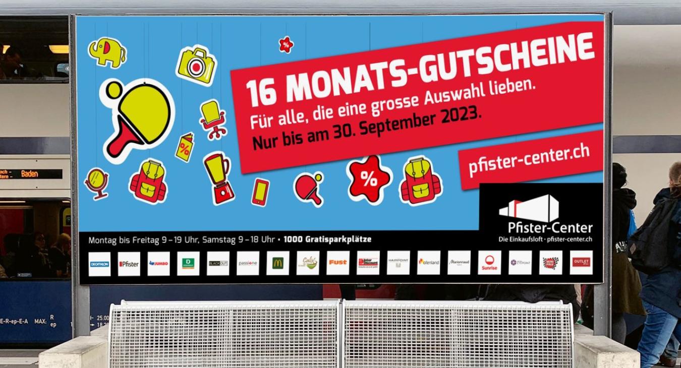 Pfister-Center Suhr - Gutscheinheft