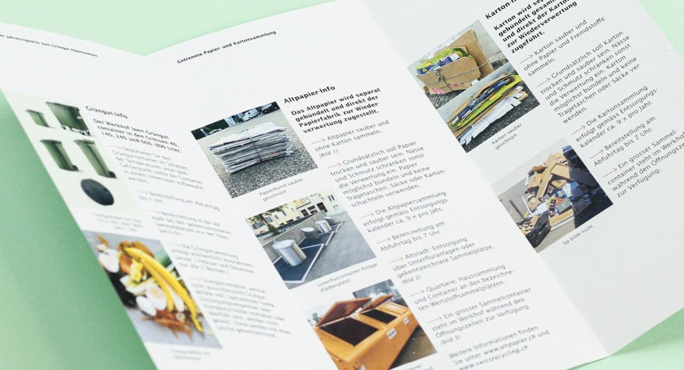 Stadt Aarau - Infoflyer