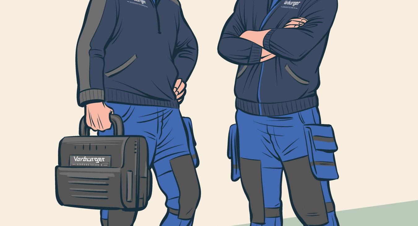 Kurt Vorburger AG – Key Visual Illustration